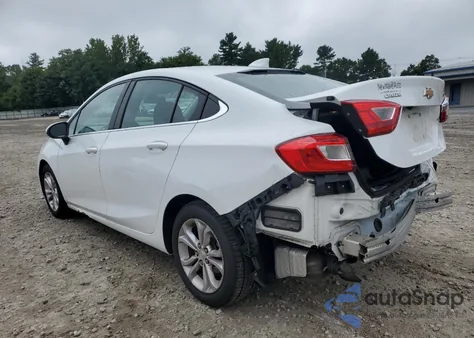 2019 Chevrolet Cruze Lt from USA, damaged, VIN 1G1BE5SM7K7122719